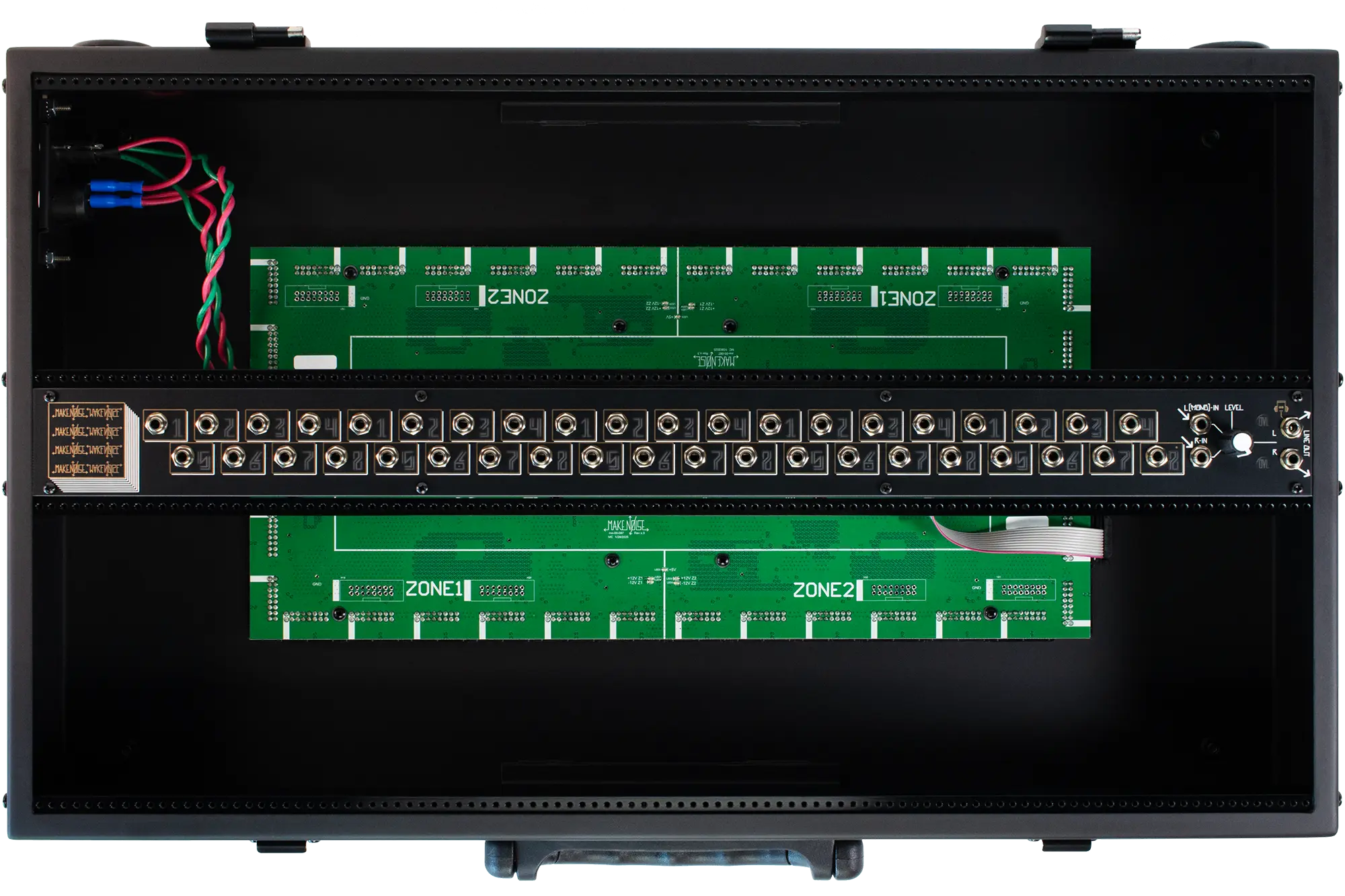 7U 4 Zone CV Bus Case