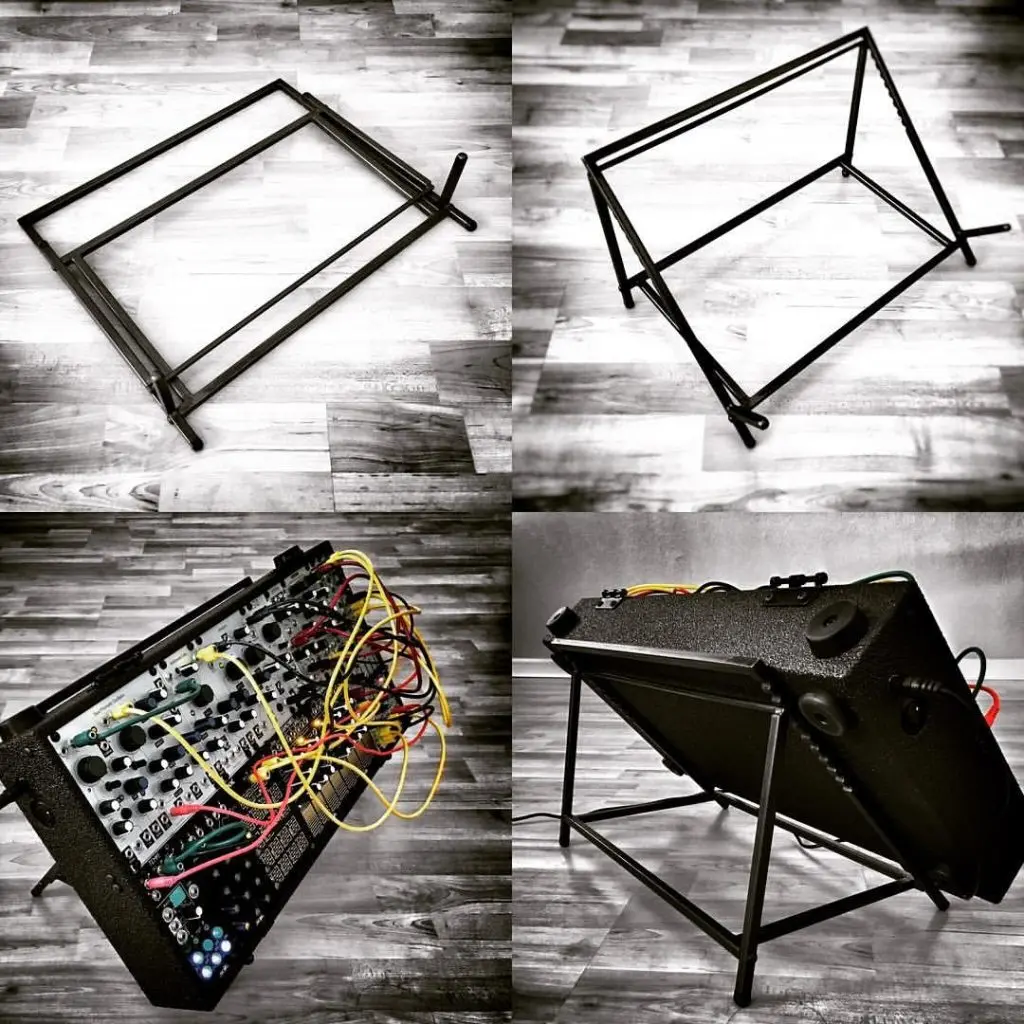 Blued Steel System Stand